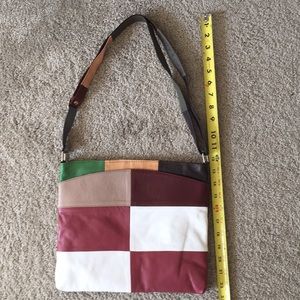 NWOT Leather shoulder/Crossbody purse